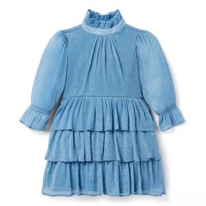 Jamie and Jack - Sparkle Mesh Ruffle Dress *NWT*